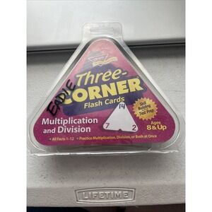 Three Corner Flash Cards Multiplication & Division 1-12